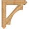 Ekena Millwork Westlake Arts & Crafts Rough Sawn Bracket, Western Red Cedar, 6"W x 34"D x 38"H BKT06X34X38WTL03RWR - alternate 4